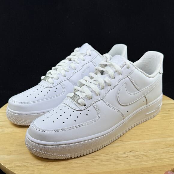 Nike Air Force 1 Low White '07 Mens Size 10 White Sports Sneaker CW2288-111 NEW - Picture 5 of 9